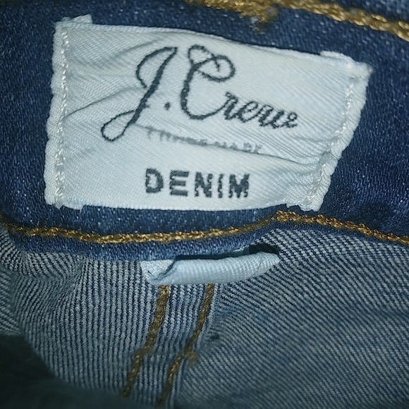 J. Crew Denim 24 Dark Wash Distressed Raw Hem Shorts - Picture 7 of 7